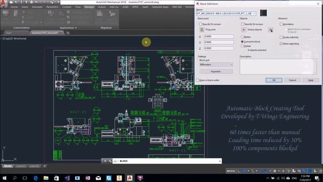 AutoCAD VBA group to block converter смотреть онлайн