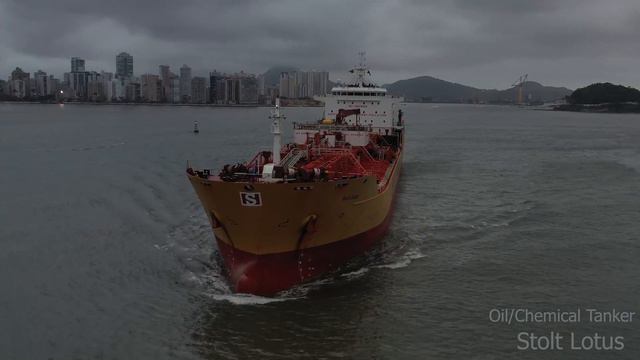 Oil/Chemical Tanker - "Stolt Lotus" 14/12/2019 смотреть онлайн