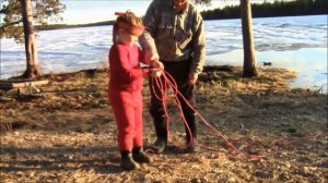 Учимся кидать лассо Весело и Интересно /Njoarostangursa / Kurs i lassokasting / Lasso course