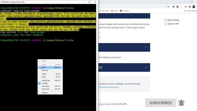 Laravel Voyager Tutorial: Installation смотреть онлайн