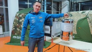 Печь Медиана для мобильной бани Мобиба, обзор