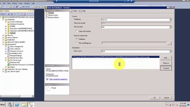 How To Backup and Restore Sql Databases Using Sql Management Studio