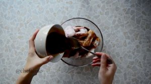 Крылышки в медово - соевом соусе. Божественный вкус!