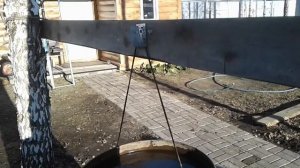 Испытание черного самореза на срез.