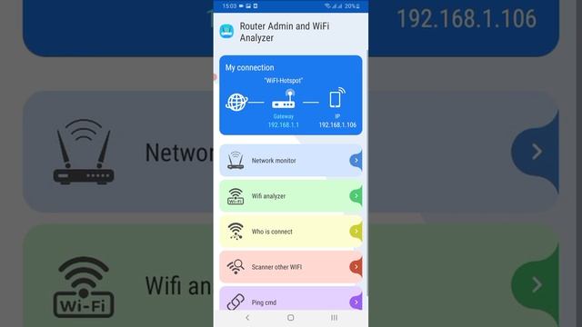 Router Admin and WiFi Analyzer