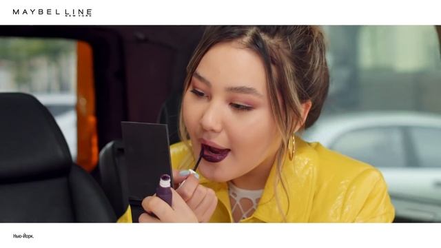 Фуд-челлендж с помадой Super Stay Matte Ink от Дамели и Разиюши!  Макияж в большом городе. 3 сезон. смотреть онлайн