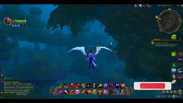 Quest A Daughter's Love | Duskwood | WOW World of Warcraft смотреть онлайн