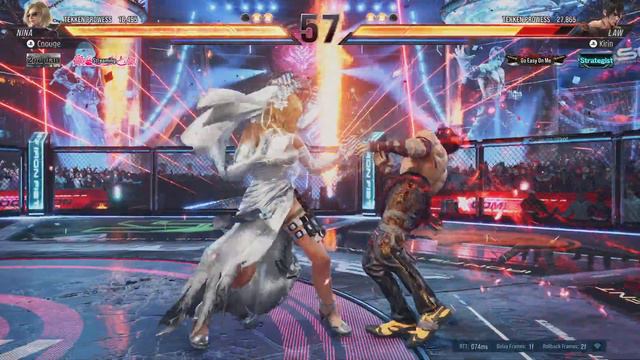 10 days left before TEKKEN 8 is released! ~ Coouge (Nina Williams) vs KindredK3 (Marshall Law) смотреть онлайн