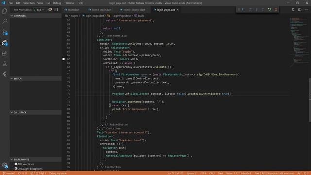 14 StreamProvider - Flutter, Firebase Auth and Firestore CRUD Tutorial