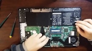 Как разобрать ноутбук Acer Aspire V 5 552 G? Замена термопасты. Чистка от пыли.