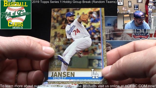 GROUP BREAK!! 2019 Topps Series 1 Hobby (Random Teams) смотреть онлайн