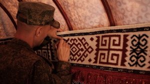 Юрта на Российской авиабазе Хмеймим