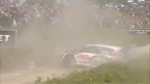 The Best Rally Jumps and Rally Crashes at Famous Fafe Rally Jump of WRC Vodafone Rally de Portugal
