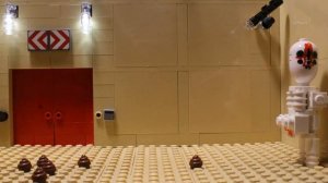 LEGO SCP 173: Sculpture horror stop motion