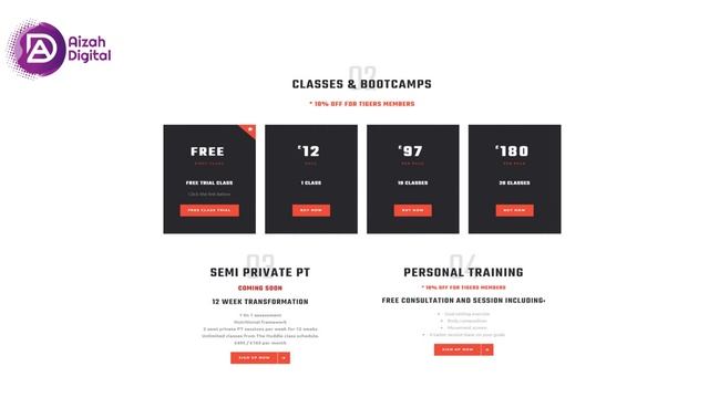 Huddle Fitness - Fitness Club- CMS WordPress