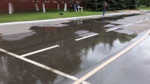 Боевое развертывание пожарной машины