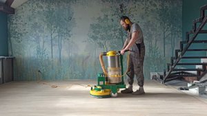 Тонирование паркета