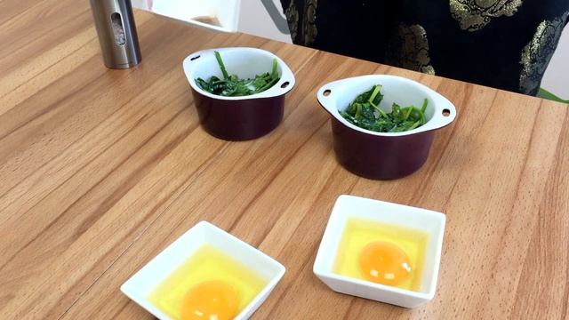 Яйца по-флорентийски со шпинатом - отличный завтрак! смотреть онлайн