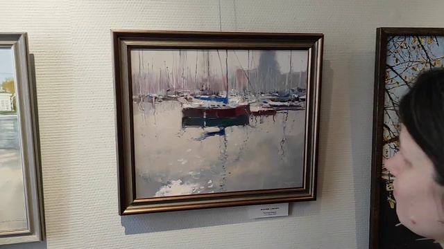 Человек Арт-Объект Алла Зиневич- Вероника Лобарева и Евгений Терехов"Дуэт" в Центре книги и графики смотреть онлайн