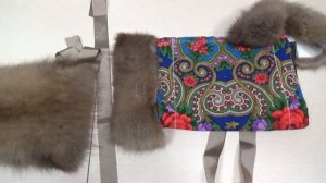 Милая МУФТОЧКА и ГОРЖЕТКА из остатков кроя? Технология пошива из искусственного и натурального меха
