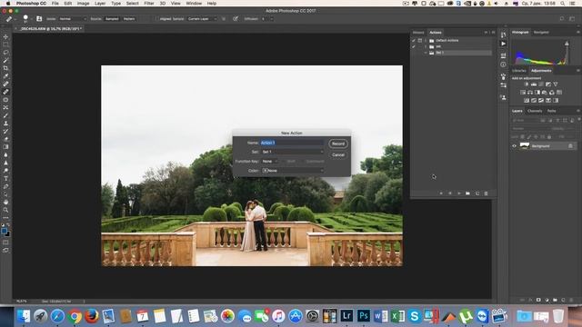 Как ускорить обработку с помощью Actions в Photoshop смотреть онлайн