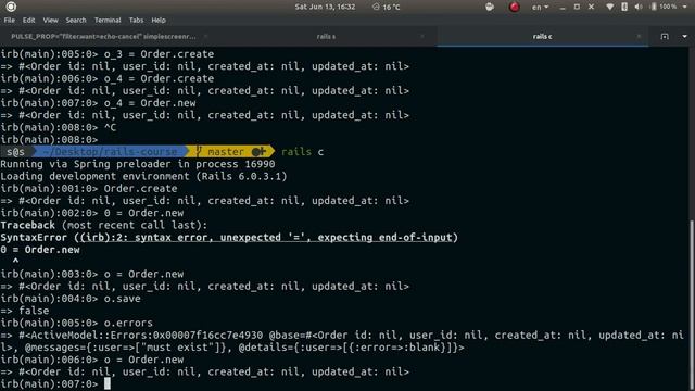 20 Rails: ассоциация has_many & belongs_to смотреть онлайн