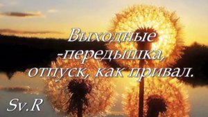 "Человек бежит по жизни..."