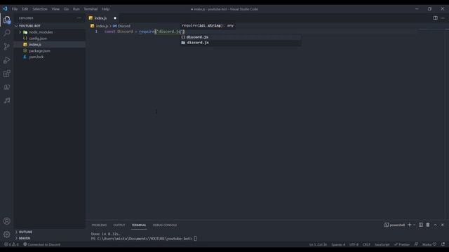 Discord.js V12: Getting Started