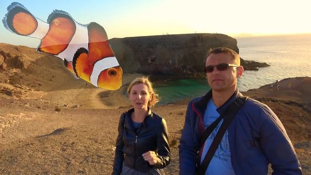 Канары Лансароте (Canarias Lanzarote): лучший пляж острова Папагайо (Papagayo) #Авиамания