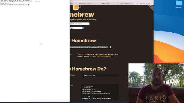 Python3 установка на MacOS . Часть 1