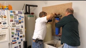 Монтаж системы очистки воды из скважин