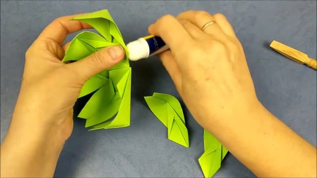 Лотос оригами из бумаги | Paper Origami lotus смотреть онлайн