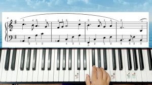 Город Золотой Аквариум Под Небом Голубым Разбор для Начинающих Aquarium Under the Blue Sky + НОТЫ🎵