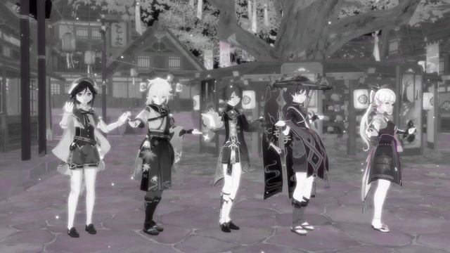 【MMD Genshin | ProSeka】Devil's Manner~「Five Kasen 🍁」
