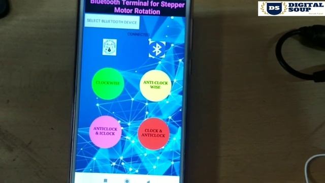 Android app + Bluetooth based control of stepper motor on LPC1768 Cortex M3 смотреть онлайн