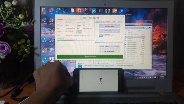 Bypass iCloud iOS 14.0.1 with windows checkra1n jailbreak | Bypass iOS 12 to iOS 14.0.1Work 10000%