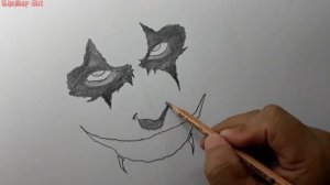 Cara Menggambar | Menggambar The New Joker menggunakan pensil