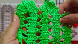 Тесьма брюггским кружевом. Тесьма крючком. Вязание кружева.