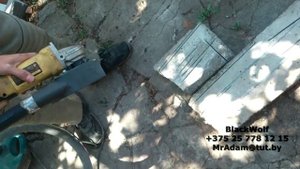 Самодельный Кожух Штроборез Бороздодел для болгарки под пылесос