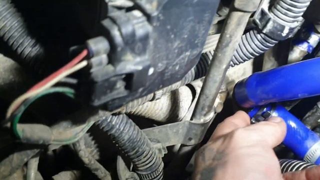 Установка предпускового подогревателя Лунфей Дисептикон 220В на Pajero sport 2/L200