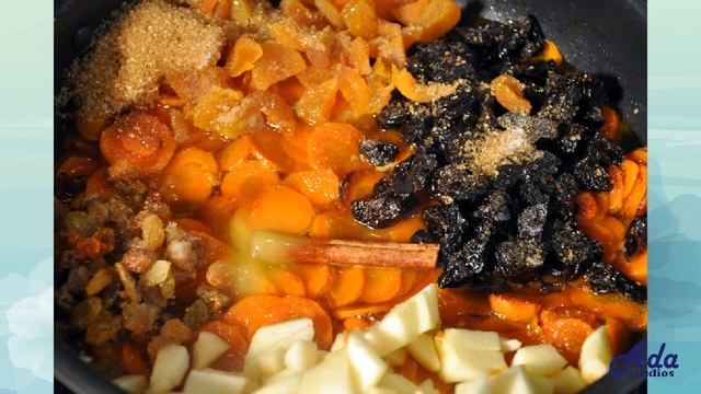 Ганце цимес Рецепт, пошаговый, как приготовить, видеорецепт смотреть онлайн