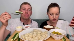 МУКБАНГ ПЕЛЬМЕНИ ЧЕЛЛЕНДЖ 1КГ ЗА РАЗ ПЕЛЬМЕНИ С ГОВЯДИНОЙ MUKBANG DUMPLINGS ответы на вопросы