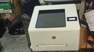HP Color LaserJet Pro M254dw test page / HP Color LaserJet Pro M254dw как напечатать тест