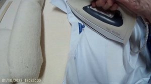 Плечевая колодка для ВТО из бревна + ВТО школьной рубашки