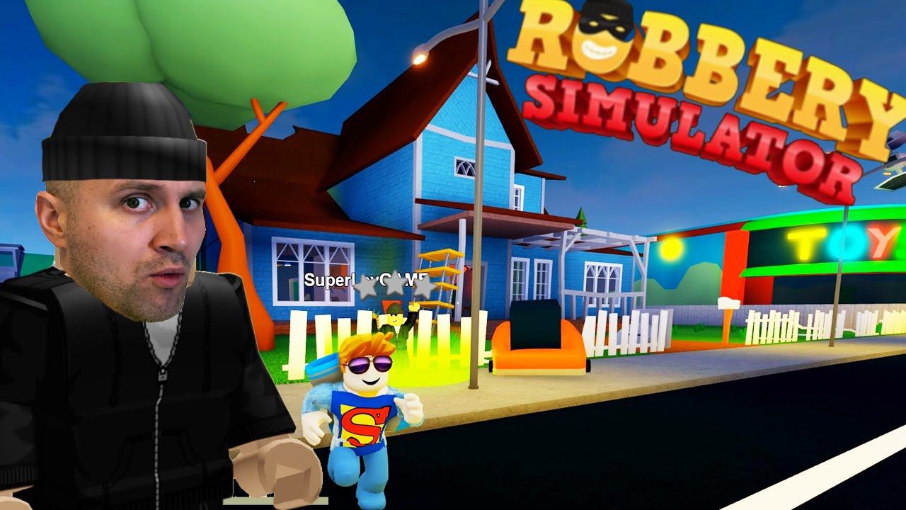 Игра ограбления роблокс. Robbery Simulator Roblox.