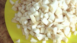 Яблочные кексы