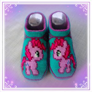 Video 20240529-02. Вяжем следочки "Милая пони"