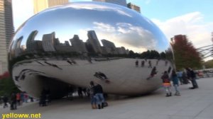 Cool Art in Chicago - Cloud Gate