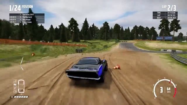 Wreckfest! Champion of the Champions. Race 2/8. PS4 смотреть онлайн