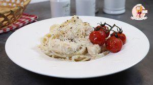 Не оторваться! ПАСТА с КУРИЦЕЙ в СЛИВОЧНОМ СОУСЕ – потрясающе вкусный ужин!